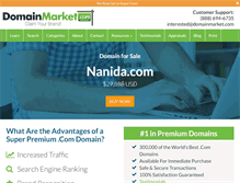 Tablet Screenshot of nanida.com